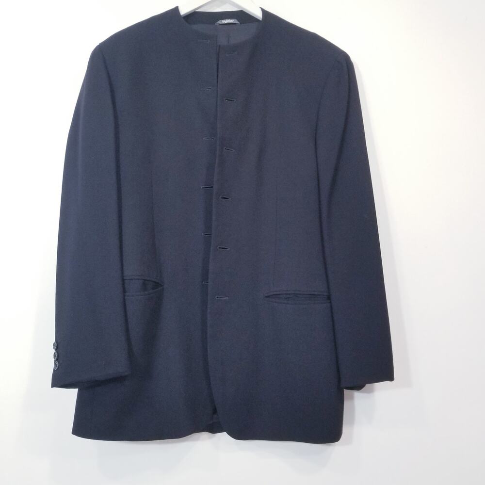 Vintage BYBLOS Wool Blend Black Blazer Jacket